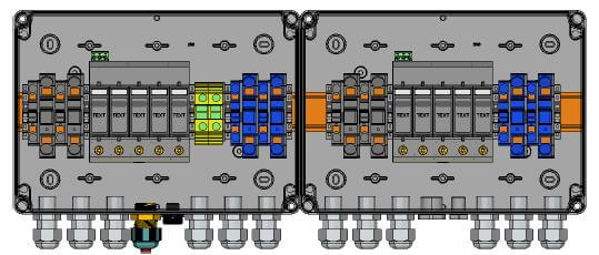 Phoenix Contact Overspanningsbeveiliging DC, type II, 4 MPP, klemmen