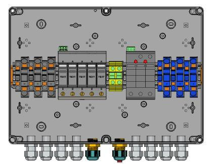 Phoenix Contact Overspanningsbeveiliging DC, type II, 3 MPP, klemmen