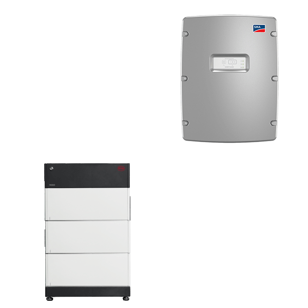 BYD Battery-Box Premium LVS 12.0 met SMA SI 4.4M-13