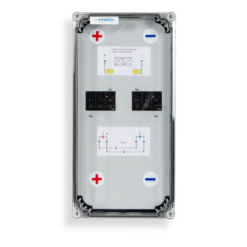 enwitec Bat Breaker SLIM 250 A, 1 x omvormer / 2 x BAT