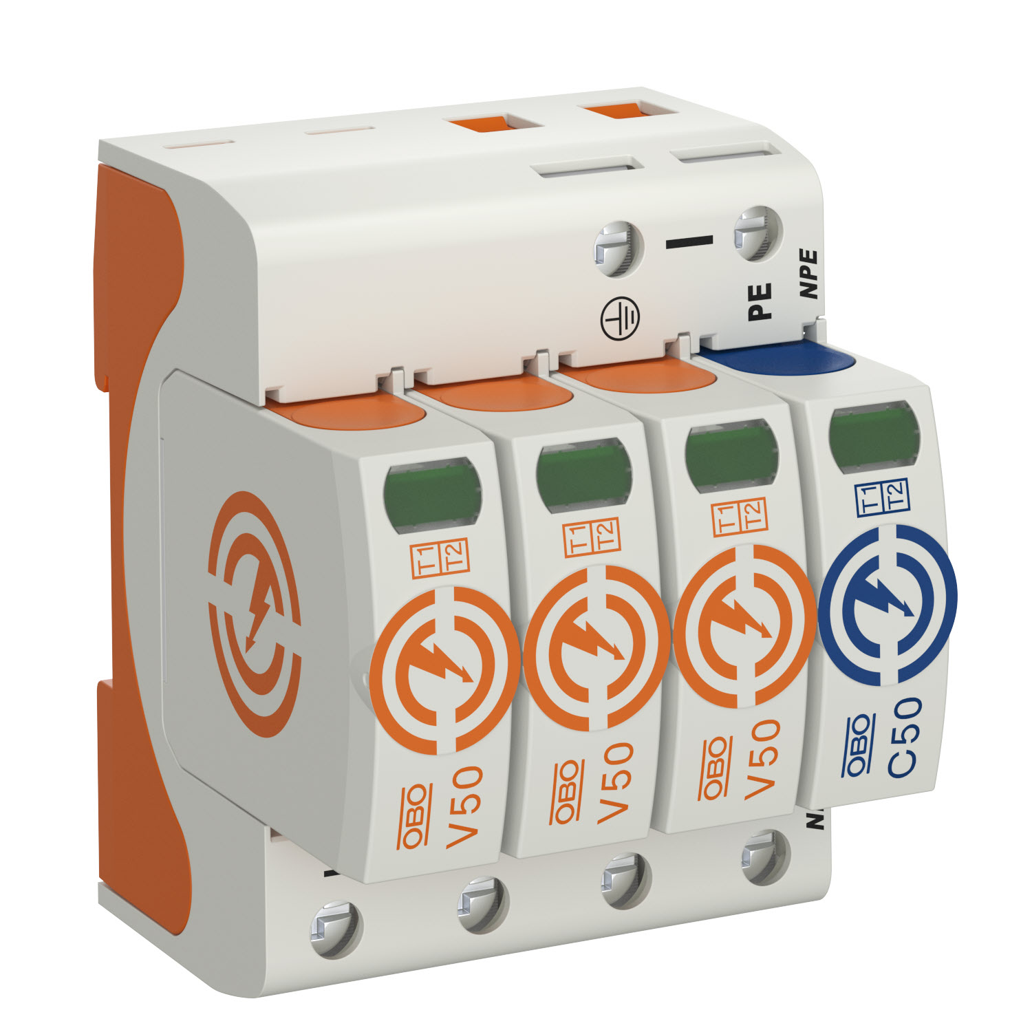 OBO overspanningsafleider AC type I + II, V50