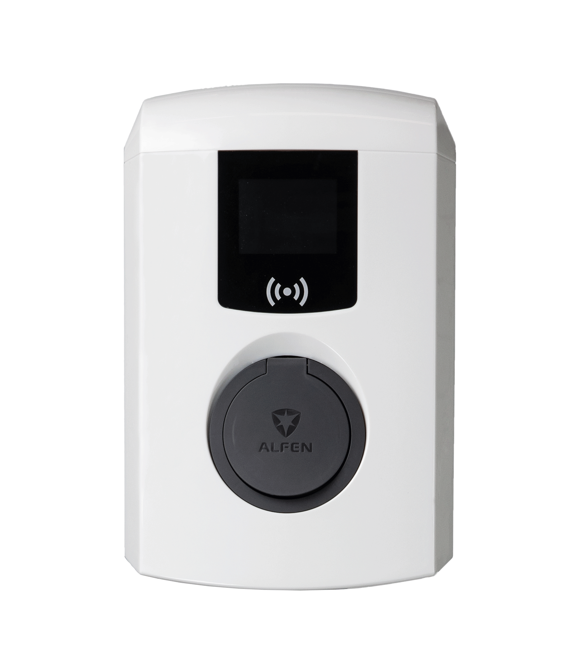 Alfen Eve Single Pro-line 3PH T2, 16A, RFID, Load Balancing Active, Logo, E-Flux