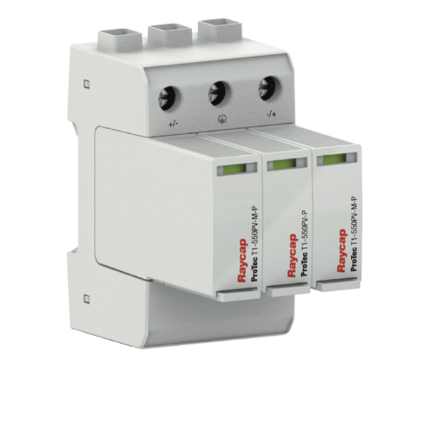 Raycap DC-overspanningsbeveiliging DIN-rail type II